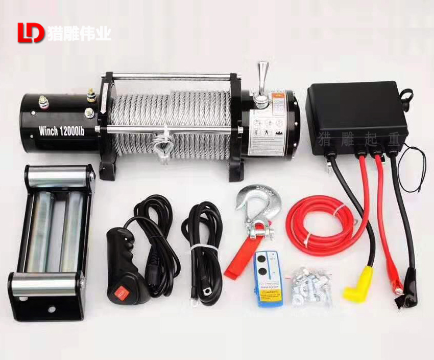 12000磅電動絞盤