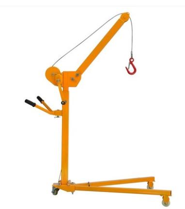 折疊移動小吊機,手搖絞盤小吊機