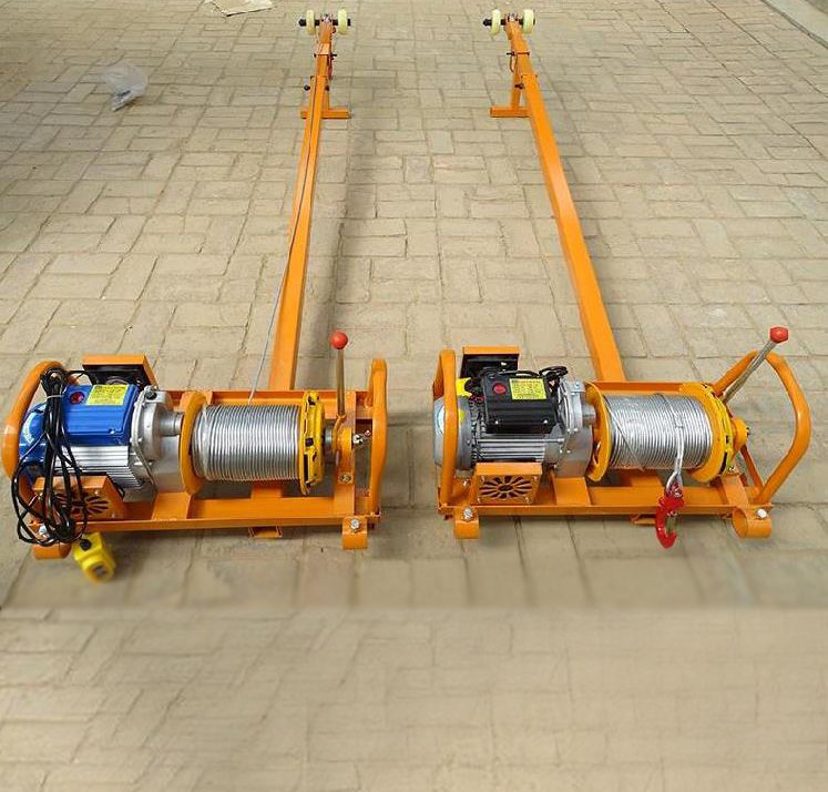 高層玻璃專業吊機，雙電機吊窗機,大玻璃吊機